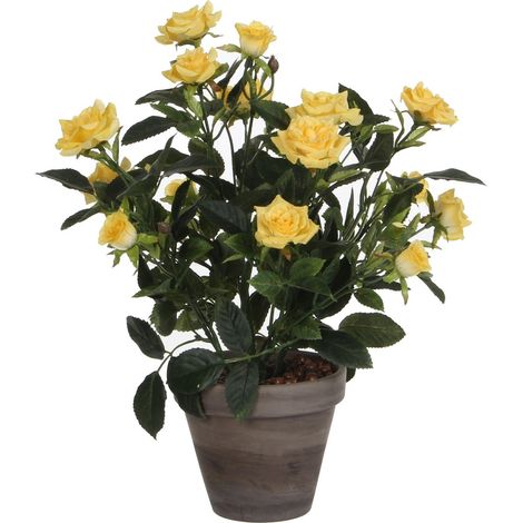 Mica Decorations Plante artificielle Jaune H33xl25xL25cm (1/5)