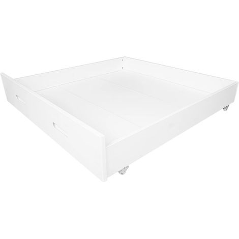 Alavya Home Schubkasten Set, 2 St.I 2er-Set Schublade aus massiver Kiefernholz I auf Rollen für Hausbett Kinderbett (1/5)