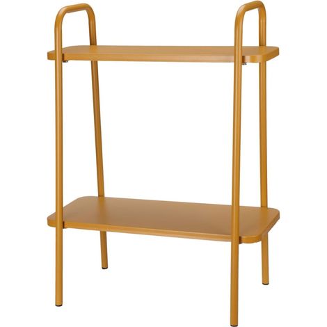 Soporte para plantas amarillo mostaza mate 50x26x66 cm ProGarden