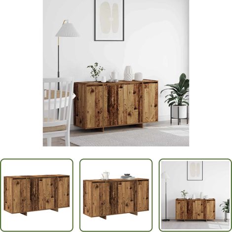 Rangement - Buffet Bois ancien 135 x 41 x 75 cm Bois d'ingénierie (1/5)