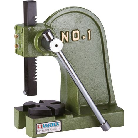Presse à main à crémaillière Vertex VAR-0 (1/2)