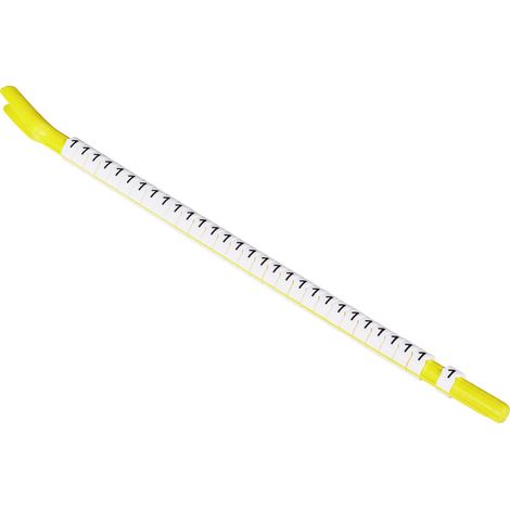 TE Connectivity STD03W-0 Kennzeichnungsclip Aufdruck 0 Außendurchmesser-Bereich 1.90 bis 2.65 mm 321
