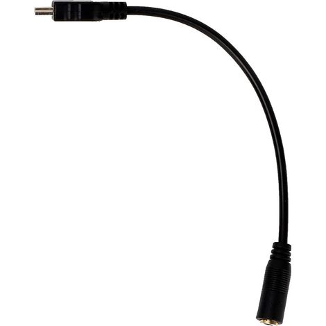 Adaptateur de Prise de Microphone D'Appareil Photo, Micro USB vers Microphone Mâle, Câble Adaptateur de Microphone 5X3X2 Mini USB vers Prise Jack à Trois Broches de 3,5 Mm pour (1/5)