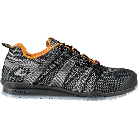 Scarpe antinfortunistiche Cofra Fluent Black/Orange S1 P SRC - 37 (1/2)