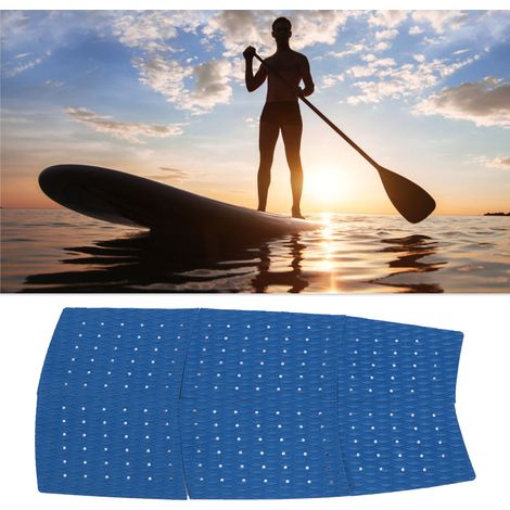 6 Tapis antidérapants EVA bleus pour pont de bateau, yacht, planche de surf - Revêtement marin décoratif