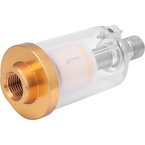 Filtre à air comprimé avec séparateur huile/eau BSPP 1/4 pouce pour pistolets à peinture et outils pneumatiques (1/5)