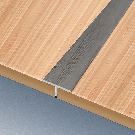 Rail de porte, profilé de transition de sol en aluminium, auto-adhésif (1/5)