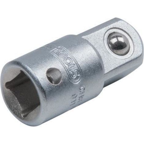 Augmentateur - 1/2" et 3/4" - Longueur 46 mm - Finition Chromée Satinée - 1 Pièce