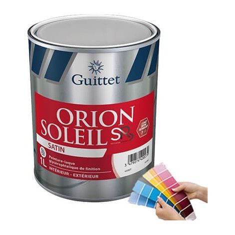 Pintura Orion Sol Satin 1 Litro Blanco - Guittet