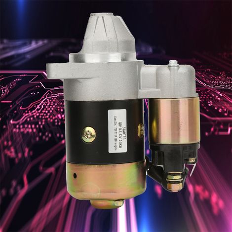 12 V 0,8 kW Anlasser für Wasserpumpe/Diesel-/Benzinmotor, dreht sich in entgegengesetzter Richtung (1/5)