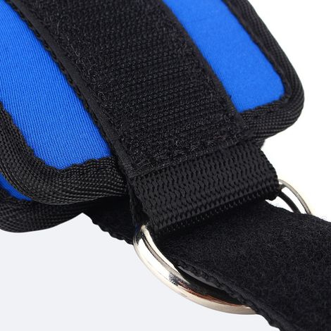 Knöchelmanschette mit Umlenkrolle und D-Ring für Gewichtstraining und Fitness (1/5)