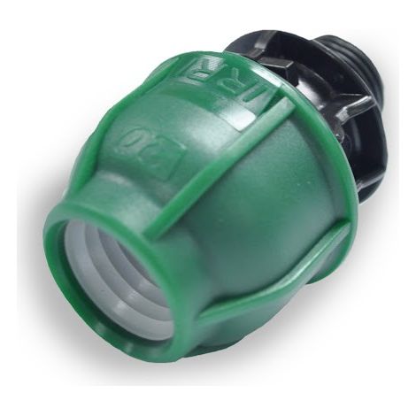 Enlace Rosca Macho De Polietileno De 25 X 3/4”  IRRITEC (1/2)