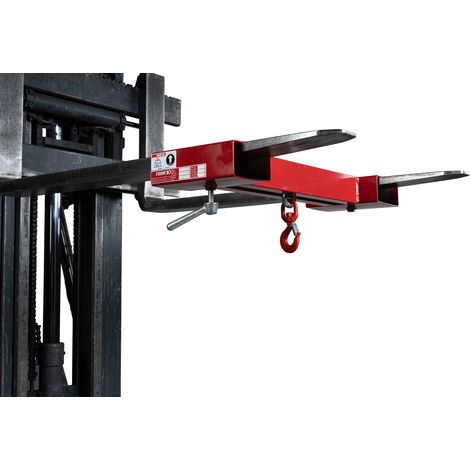 FIMM Fourreaux Lasthaken für Gabelstapler für zwei Gabeln Tragkraft 600kg