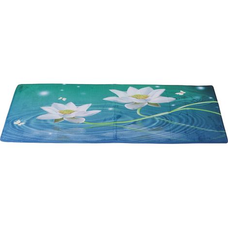 Tapis d'entrée antidérapant pour salon et cuisine, 40x120 cm, tapis de sol rectangulaire (1/5)