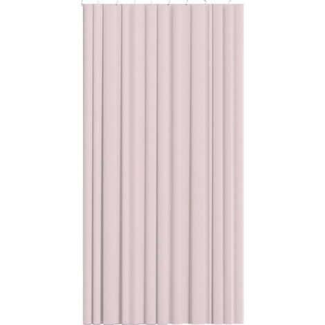 Cortina De Baño Rosa Lisboa Poliester 140x200