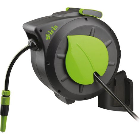Avvolgitubo a parete rotoroll autoavvolgente con tubo 20 mt  Ecogreen IRIS