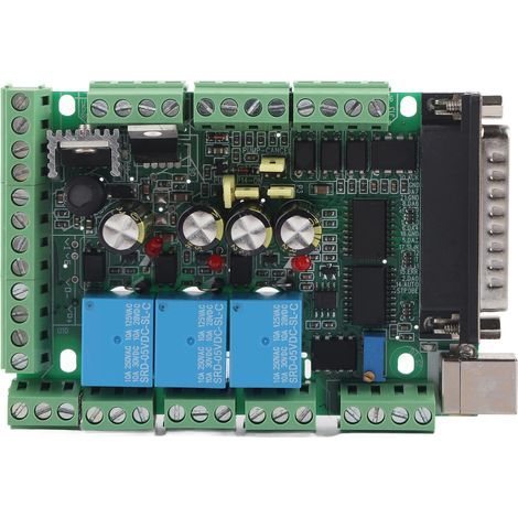 Breakout-Board, 4-Achsen-/6-Achsen-Steuerungsmotor-Graviermaschinenplatine MACH3V2.1-L für CNC-Drehmaschinen und Plasmaschneiden (1/5)