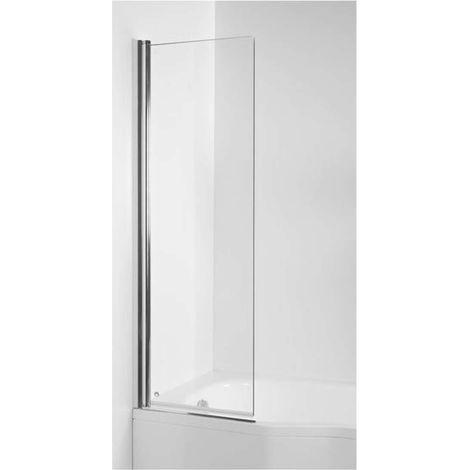 Jika Tigo - Paroi de baignoire, 60x150 cm, gauche/droite, argent/verre transparent H2562140026681 (1/2)