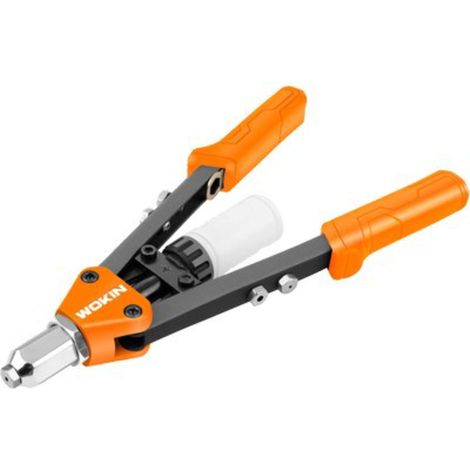 RIVETTATRICE MANUALE 215613 WOKIN - ALLUMINIO MM 2,4/3,2/4,0/4,8/6,8 - 2 pezzi
