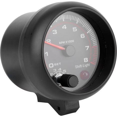 Compte-tours noir de 3,75 pouces pour voiture de course, 0-8000 tr/min, 12 V, tableau de bord General Motors (1/5)
