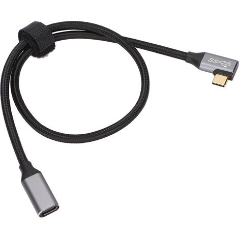 0,5 m 100 W USB-C 3.1 Gen2 4K HD PD Übertragungsadapterkabel für Projektionsleinwände. (1/5)
