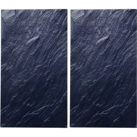 Plaques de protection en verre trempé 2 pièces – Dimensions 52 x 30 cm – Pour cuisinière à induction – Faciles à nettoyer – Excellent Houseware