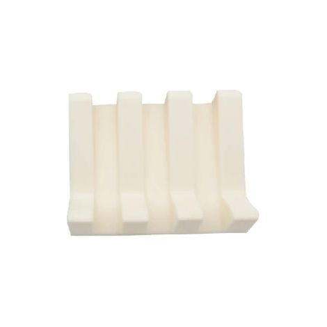 Porte-savon en silicone Distributeur de savon Tilt Drain Boîte à savon Salle de bains Bain Savon Support de rangement Cuisine Éponge Support de rangement blanc (1/5)