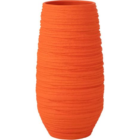 Vase en Céramique "Fiesta" 55cm Orange