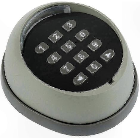 Drahtloser 433-MHz-Türöffner mit Tastatur und Rolling-Code für Garagenzugang (Metalldesign, EU-Markt) (1/5)