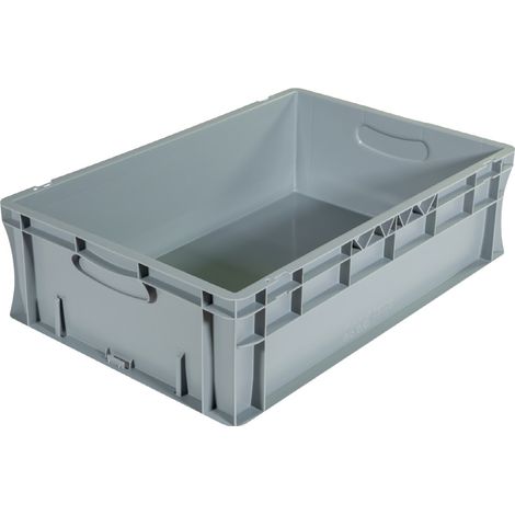 Bac palettisable norme Europe - Poignées fermées - 600x400x170 mm - 34 litres - 5000267 (1/5)