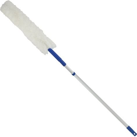 Plumero de microfibra esponjoso con mango telescópico - La Menagère