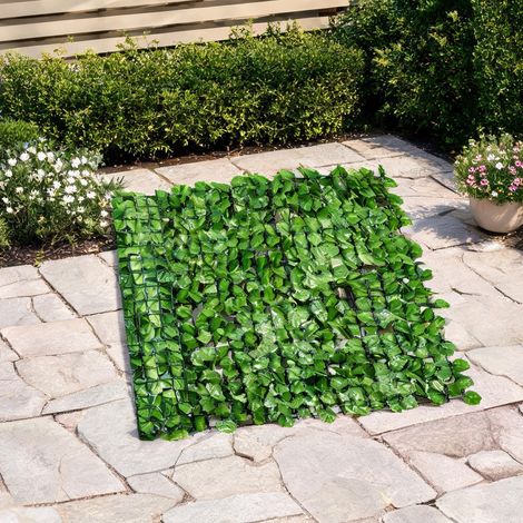 Brise-vue artificiel 300 x 100 cm vert feuillage 300 x 100 x 1 cm (1/5)