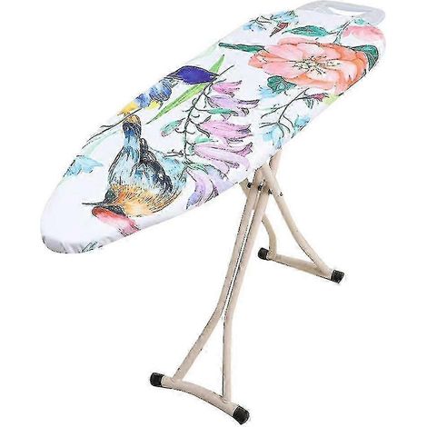 Housse de table à repasser résistante à la brûlure 2025 140 x 50 cm - Rembourrée en coton imprimé (table non incluse)JC (1/5)