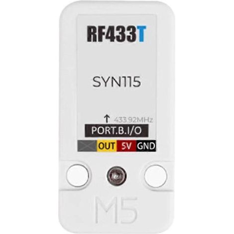 M5 RF433T SYN115 Drahtloser HF-Sender: Funkfernsteuerungs- und Automatisierungsanwendung (1/5)