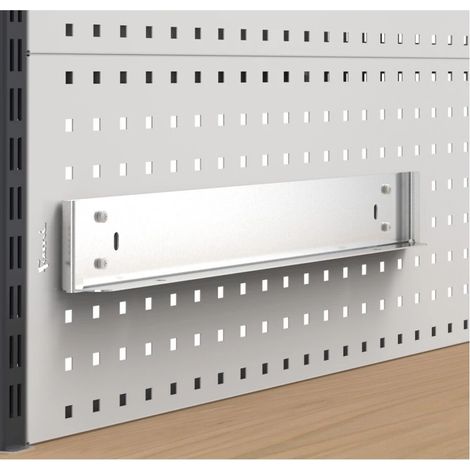 supporto per cassettiera fami "visual box" per pannello foro quadro 60,2x3,2x7,3 cm (1/2)