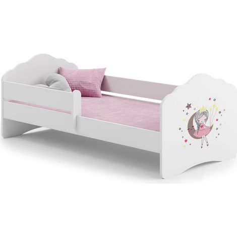 Letto per bambini FALA con sponda 160x80 Principessa del sonno (1/5)