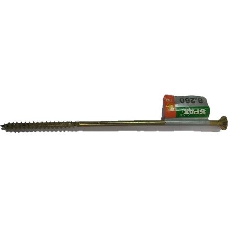 Spax T-Star Plus 8,0 x 260 mm Senkkopf Ø 8 mm Länge: 260 mm  Bohrspitze: 4 CUT