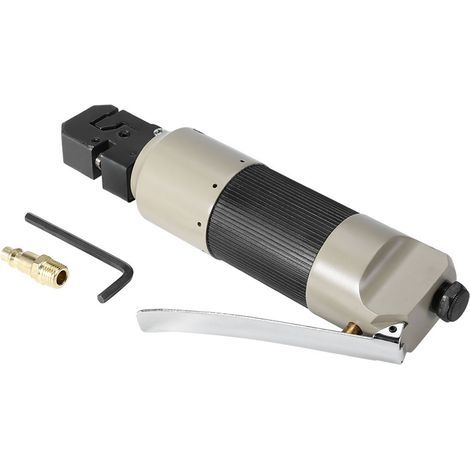 Outil pneumatique de poinçonnage pour tôle métallique et plastique, poinçon 5mm pour perçage et pliage (1/5)