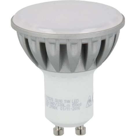Ampoule LED 5 W GU10 haut voltage High Power non gradable