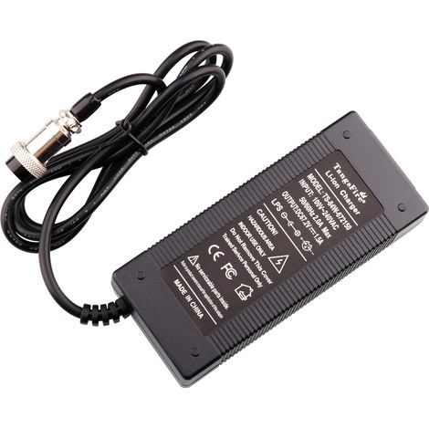 67,2V Chargeur pour Trottinette électrique 60V 16S 57,6V 59,2V 64V 1,5A Monocycle Chargeur de Batterie au Lithium pour Dualtron Speedway 5 la warrior11 t113 16S Batería de litio GX16 Prise mâle