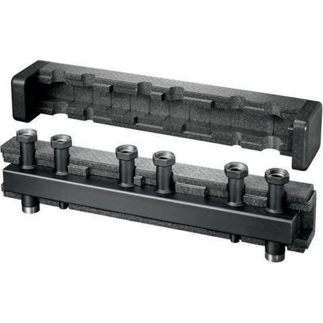 OV Verteiler für Regumat DN32 m.PKH 4HK mit Isolierung + Wandhalterung - 7738317229 von Buderus (1/4)