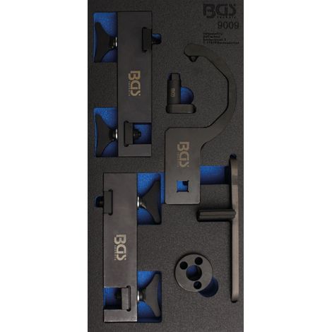 BGS Inserción carro de taller 1/3: Juego de herramientas de ajuste del motor para Jaguar / Land Rover 5.0 V8 - 9009