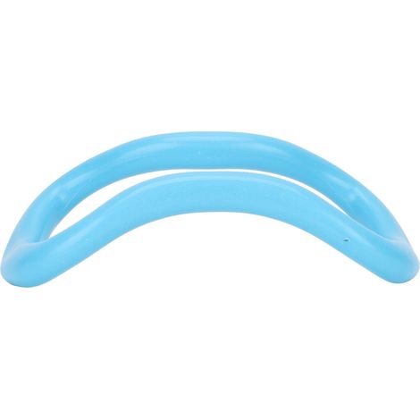 Anneau de yoga pour renforcer les muscles, léger et portable, en PVC bleu, idéal pour le fitness et le Pilates à domicile. (1/5)