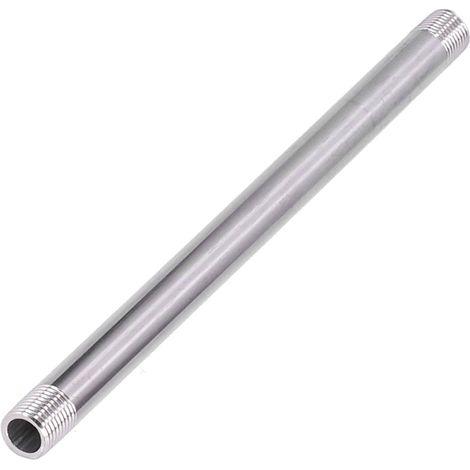 G1/4-Außengewinde-Fitting, 20 cm Edelstahlrohr, Sanitärbefestigungsverbindung, robustes Gewindeanschlusszubehör (1/5)
