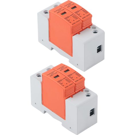 Lot de 2 parafoudres SPD, disjoncteurs domestiques 2P 420V RMU1-C20 (1/5)