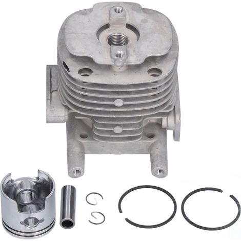 1 Ensemble cylindre piston 40mm, pièces fer aluminium, pour tronçonneuse 41.5CC, remplacement SHINDAIWA (1/5)