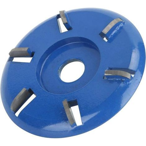 Disque à tronçonner le bois, arrache-souches, meuleuse d'angle, disque à sculpter le bois, lame de tronçonneuse à 6 dents, outils de coupe pour le travail du bois (1/5)