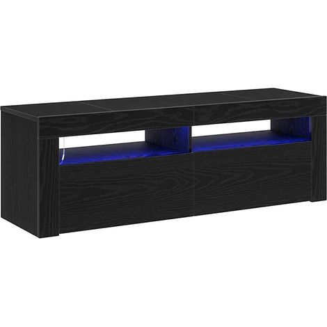 Maison Exclusive - Mobile TV Rovere Nero 120 x 35 x 40 cm Legno multistrato
