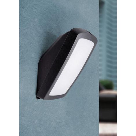 Dkl Italia Germana - Aplique rectangular E27 IP66, color negro - DKL2N1P27A (1/2)