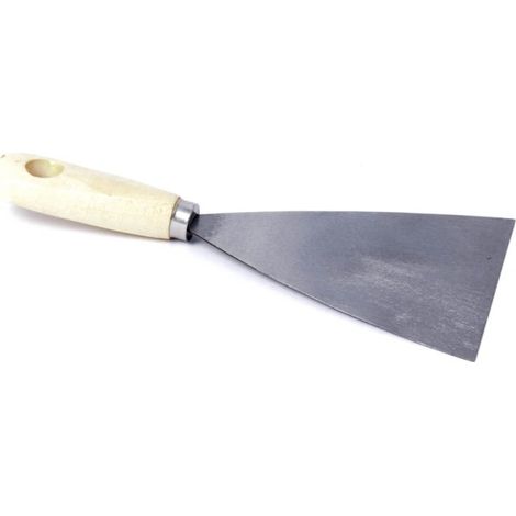 Spatule de 50 mm, manche en bois, imp.